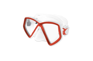 Image of Body Glove Cabo Mask - Red/White C618E0EB, M, Red/White, 17033-REDWHT-M