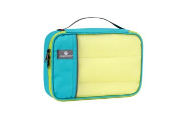 Image of Eagle Creek Pack-It 2 Sided Half Cube-Aqua/Lime