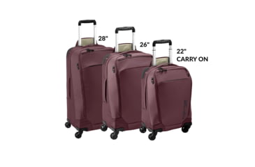 Image of Eagle Creek Tarmac XE 4 Wheeled Luggage, Currant, 26in, EC0A528T601