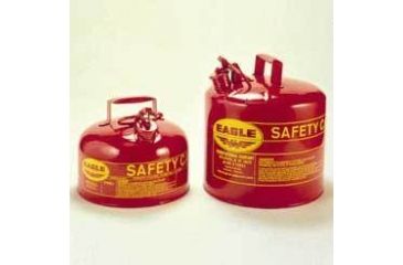 Image of Eagle Manufacturing Type I Safety Cans, Galvanized Steel, Eagle Manufacturing UI-50S 18.9 L (5 gal.)