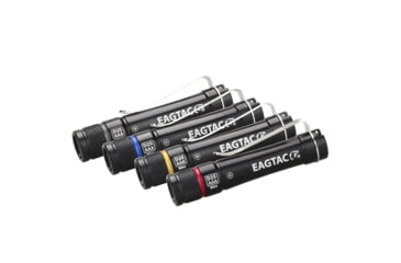 Image of EAGTAC D25AAA RED/BLUE/GRAY/GOLDED Flashlight, Nichia 219B LED, 115lm, Black, D25AAA-219B-NW