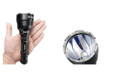 Image of EAGTAC M25C2 Flashlight Kit, XM-L2 NW T6 LED, 1097lm, Black, M25C2-XML2-KIT-NW