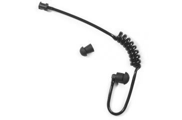 Image of Earhugger Safety Black Acoustic Tube - Qty 1 - EH-P-1025