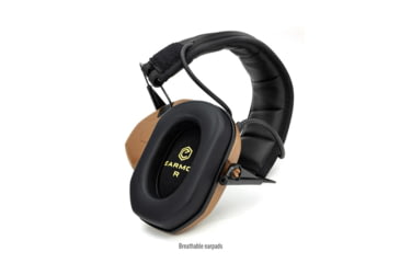 Image of Earmor Sport Shooting ElectronicEar Muffs w/ Foam Earpads, 22dB, Coyote Brown, M300A-CB
