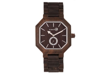 Image of Earth Wood Acadia Bracelet Watch, Dark Brown, One Size, ETHEW4702