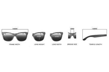 Image of Earth Panama Sunglasses, 083z, ESG083Z