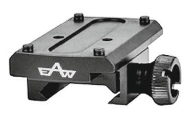 Image of EAW Docter/ Vortex Venom/ Burris Fastfire Picatinny Mount, Thumb Screw, Height 11.5mm, Black, 4830110