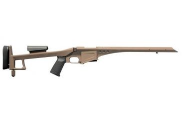 Image of Eberlestock Cobra Stock Chasis System, 700 SA, w/ AI-Type 5 Round Magazine, Dry Earth M2AE