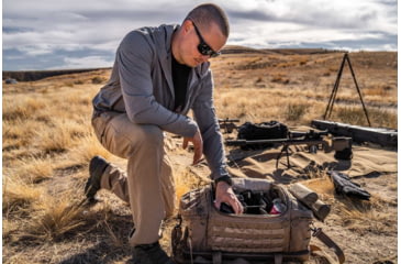 Image of Eberlestock Pack Mounted Shooting Rest, Coyote Brown A1SRMC