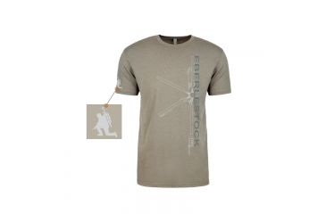 Image of Eberlestock Skycrane II Short Sleeve T-Shirt, Field Gray, Small, CSSS