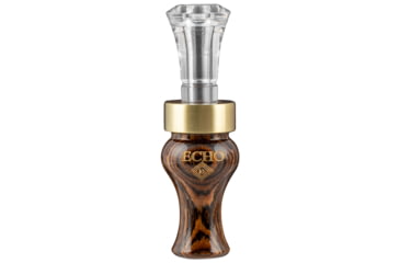Image of ECHO CALLS, INC 90016 Diamondwood/Wood Poly Ducks Double Reed Bocote Timber/Pol
