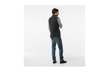 Image of Smartwool Echo Lake Vest-Men's, Charcoal Heather, Small, SW010002010-S