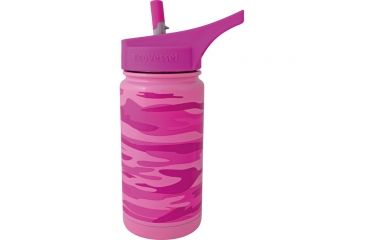 Image of Eco Vessel Frost Kids Insulated Bottle, Ss, 13 Oz, Pink, FST400PC