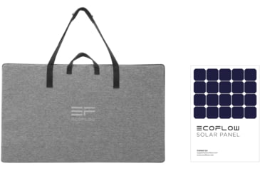 Image of EcoFlow 400W Solar Panel, Black, 50051001