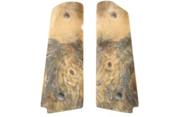 Image of Ed Brown Products Bobtail Grip Bushing, 1911, Buckeye Burl, Pair 2, Burlwood, 45-BURL-2