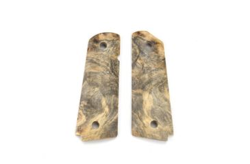 Image of Ed Brown Products Bobtail Grip Bushing, 1911, Buckeye Burl, Pair 20, Burlwood, 45-BURL-20