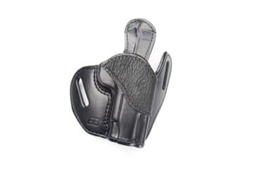 Image of Ed Brown Products Commander OWB Belt Holster, RMR Compatible, Shark/Cow,, Black, HL-C