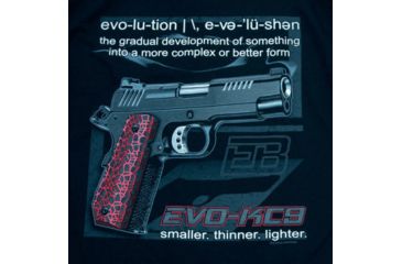 Image of Ed Brown Products EVO KC9 T-Shirt, Large, Black, 964-EVO-L