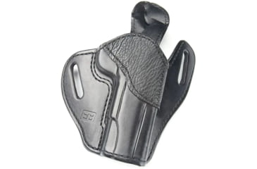 Image of Ed Brown Products Government OWB Belt Holster, RMR compatible, Shark/Cow, Black, HL-G