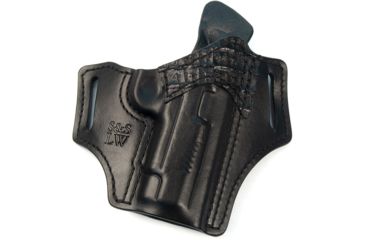 Image of Ed Brown Products Leather Belt Holster, 1911 EVO, Fixed Sight, by S&S Leatherworks, Black, HL-EVO-BLK
