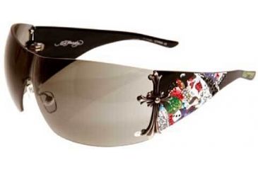 Image of Ed Hardy Brad Original Crystal Sunglasses EHS-008