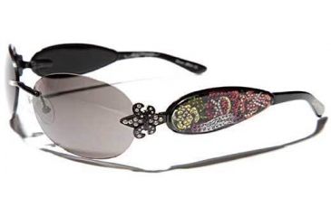 Image of Ed Hardy Three Old School Roses Sunglasses EHS-014