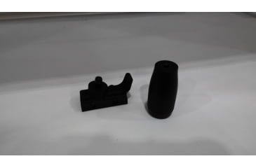 Image of EDEMO A3 Industries Modular Vertical Foregrip For B&amp;T APC-K, 100 Degree, w/ Hand-Stop And 2.75In HK Grooved Aluminum Grip, Polymer Base, Black, VFG-141, EDEMO1