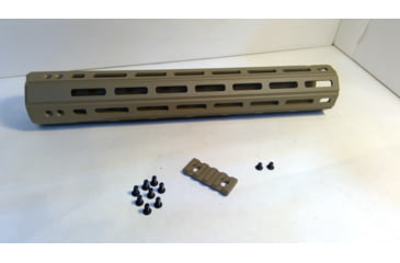 Image of EDEMO Aero Precision AR15 12in Quantum M-LOK Handguard, FDE Cerakote, APRA400114C, EDEMO3
