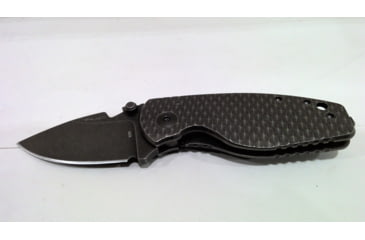 Image of EDEMO Blackwater Grizzly SERE, Black G-10, Combo Niolox Blade w/ Sheath BWGRX001, EDEMO1