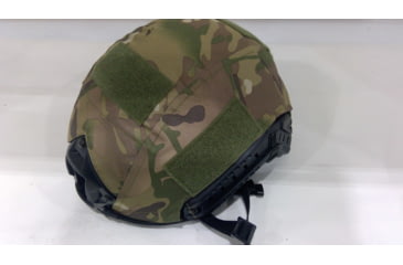 Image of EDEMO Guard Dog Body Armor Level IIIa Ballistic Helmet w/Multicam Cover, Black/Multicam, Large, FAST-HELMET-L, EDEMO3