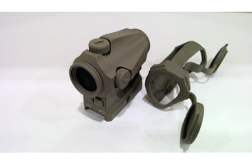 Image of EDEMO OpticsPlanet Exclusive Vortex Limited Edition SPARC AR II 1x22mm 2 MOA Reflex Red Dot Sight, Anodized Matte, Tan, SPC-AR2-TAN, EDEMO2