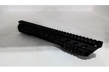 Image of EDEMO Phase 5 Weapon Systems Inc 13in Lo-Pro Slope Nose Free Float Quad Rail, Black, LPSN13, EDEMO1