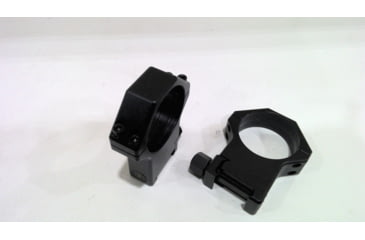 Image of EDEMO Riton Optics Hardened Steel Rifle Scope Rings, 34mm Tube, 19mm Height, Picatinny, Black, XRC3419S, EDEMO1