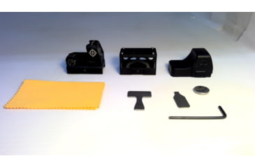 Image of EDEMO SightMark 1x Mini Shot A-Spec Reflex Sight, Red Reticle, 2 MOA, 1 MOA, 25 yd, Black, SM26045, EDEMO7