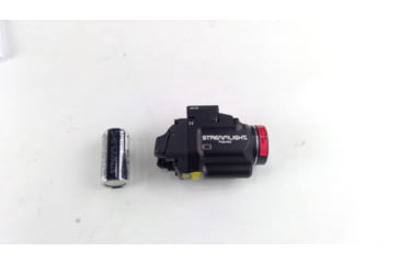 Image of EDEMO Streamlight TLR-8 G Sub For SIG P365/XL LED Weapon Light w/ Green Laser, CR123A Lithium, White, 500 Lumens, Black, 69437, EDEMO1
