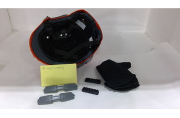 Image of EDEMO Team Wendy EXFIL SAR Tactical Helmet, with Rails, Orange 81R-OR, EDEMO3