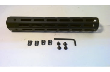 Image of EDEMO Troy M-LOK Aluminum BattleRail 11 Inch 5.56mm Black, EDEMO1