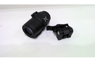 Image of EDEMO X-Vision MAAG 3x Red Dot Magnifier, 22mm, 2.5 in, 1/3 Co-Witness, Black, Small, MG1, EDEMO1