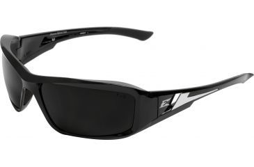 Image of Edge Eyewear Brazeau Safety Glasses Black Frame Smoke Lens Xb116
