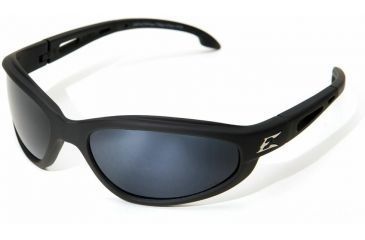 Image of Edge Eyewear Dakura Polarized-Black / G-15 Silver Mirror Lens with Gasket GTSM21-G15-7