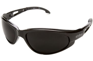 Image of Edge Safety Dakura Safety Glasses Black Frame Smoke Anti Fog Lens Sw116af