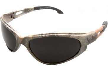 Image of Edge Eyewear Dakura Safety Glasses Camouflage Frame Polarized Smoke Lens Tsm216cf