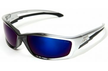 Image of Edge Eyewear Kazbek-Black / Blue Mirror Lens with Gasket GSK118