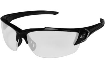 Image of Edge Eyewear Khor G2 Safety Glasses - Black Frame / Clear Vapor Shield Lenses, One Size, SDK111VS-G2