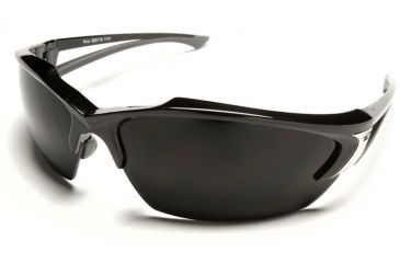 Image of Edge Eyewear Khor Safety Glasses - Black Frame, Smoke Lens SDK116