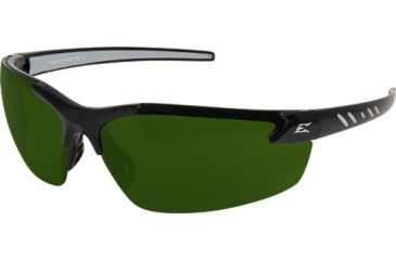 Image of Edge Eyewear Zorge G2 Safety Glasses Black Frame / IR 3.0 Light Welding Lenses, Universal DZ11-IR3-G2