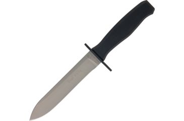 Image of Eickhorn Solingen Boot Knife Black Handle Fixed Blade Knife, 5.625in, 1.4110 Steel, Gray, Black, G10 Handle EI825212