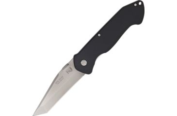 Image of Eickhorn Solingen EPK-III Linerlock Tanto Folding Knife,3.25in,1.4110 Steel,Tanto,Satin,Black,Aluminum Handle EI102263S