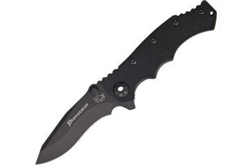 Image of Eickhorn Solingen Provocator Linerlock G10 Folding Knife,4in,Bohler N-695 Steel,Black G10 Handle EI104225