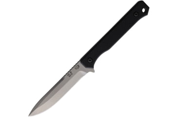 Image of Eickhorn Solingen UC3 Fixed Blade Knife, 3.63in, Satin Premium Steel Spear Point Blade, Black G10 Handle, 825278